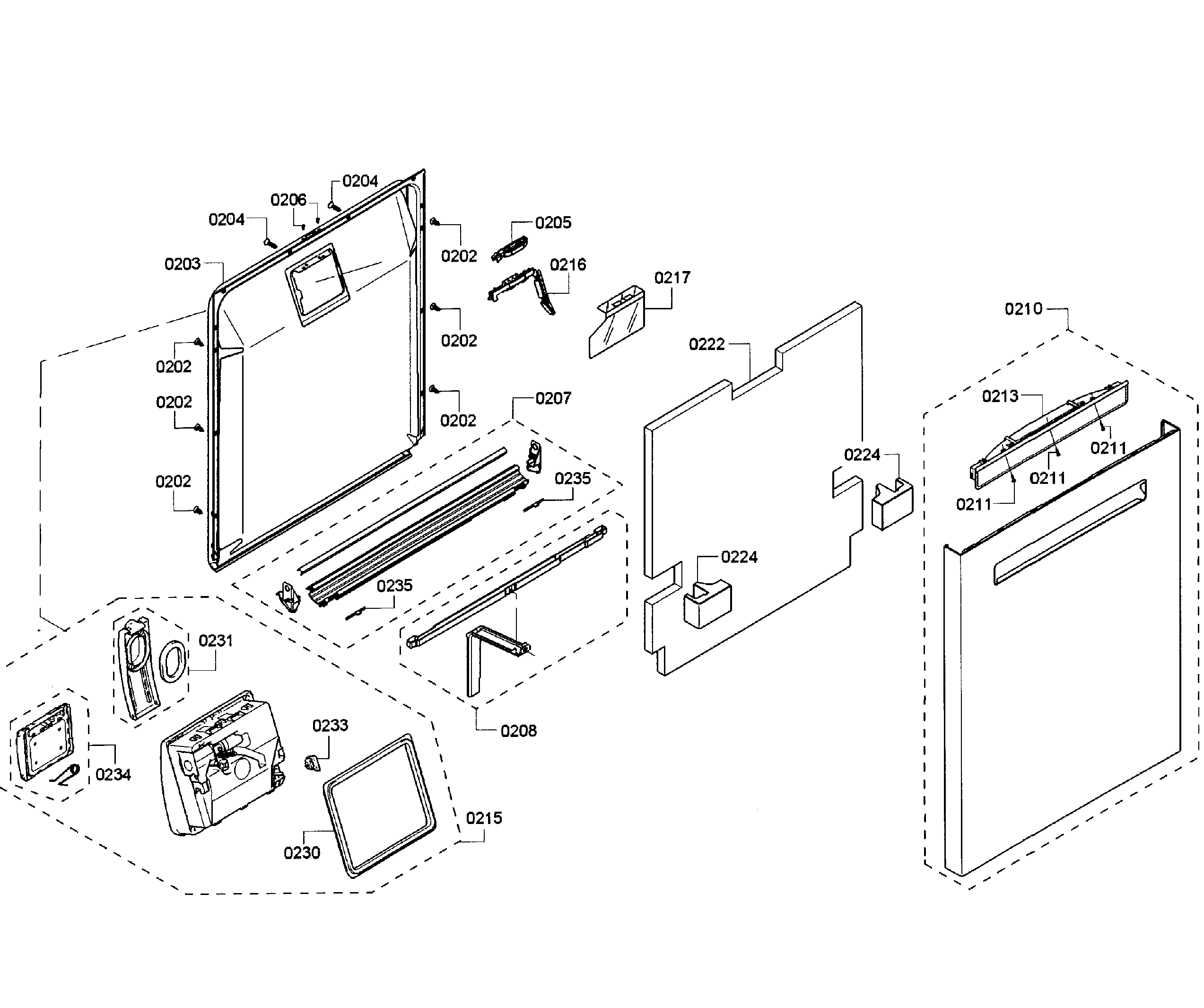 Door assy