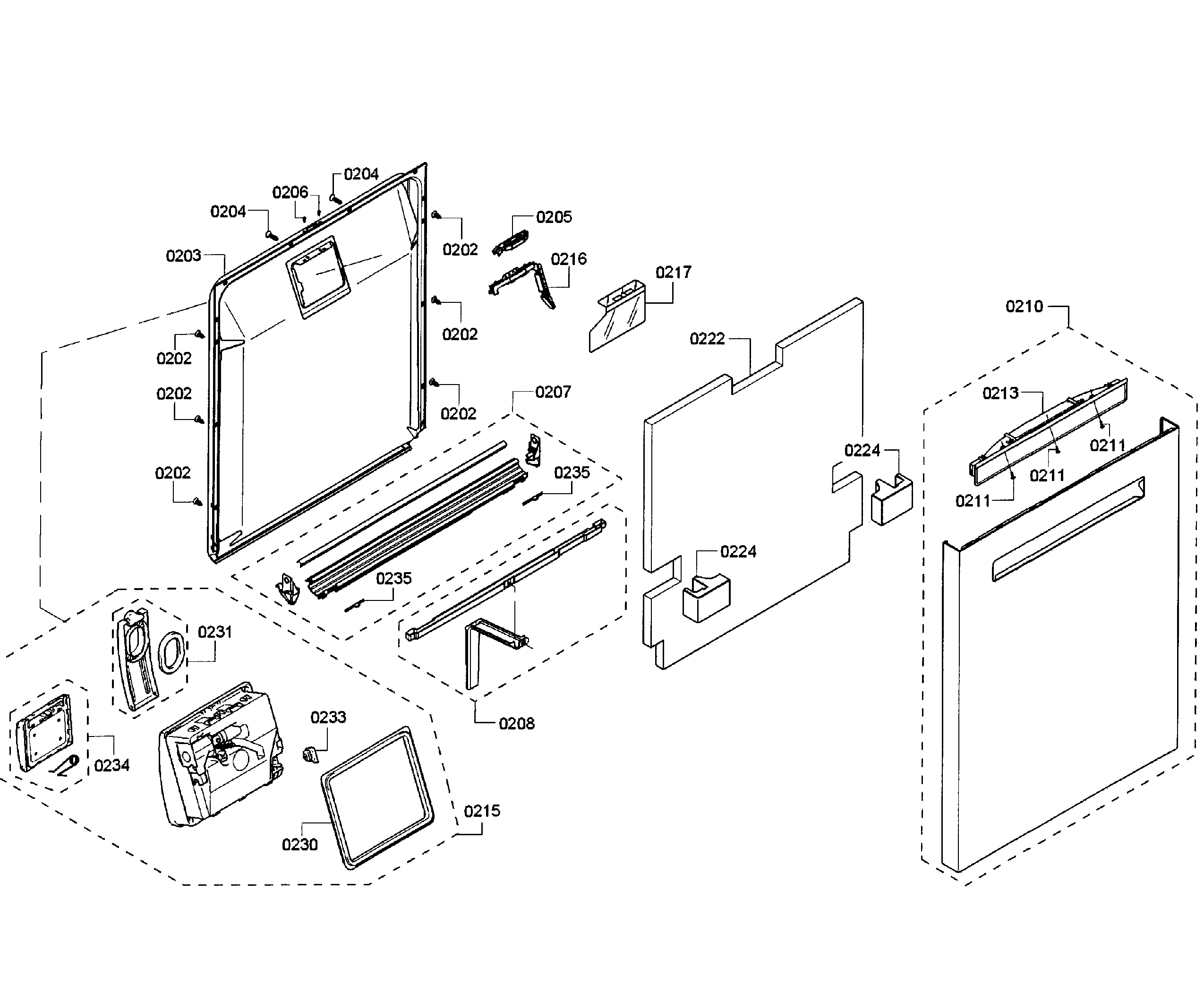 Door assy