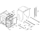 Bosch SHP65T55UC/01 cabinet diagram