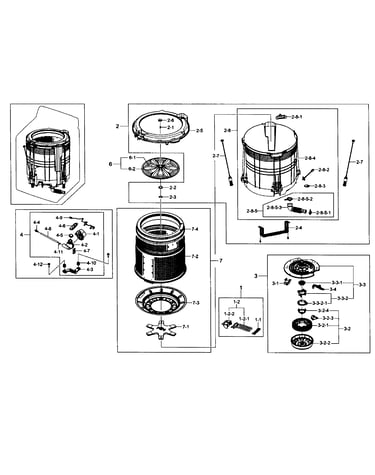 Tub assy
