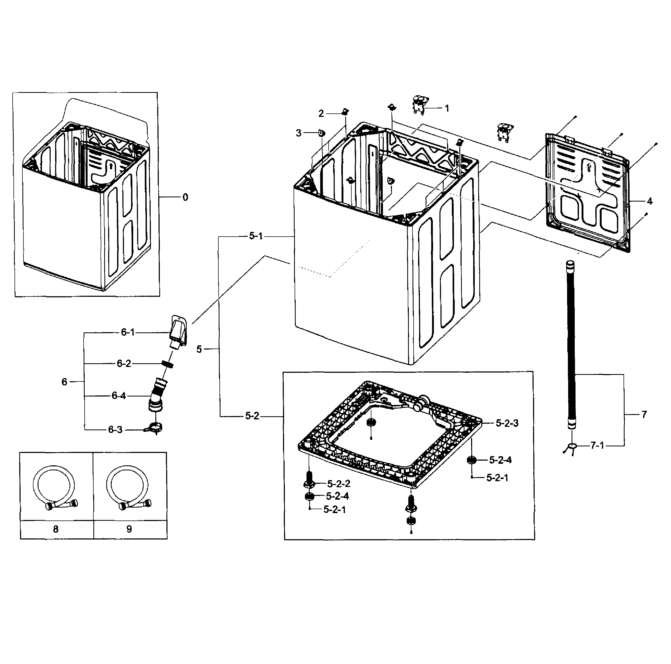 Frame assy