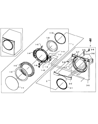 Front/door assy