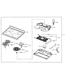 Cooktop assy