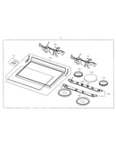Cooktop assy