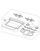 Cooktop assy