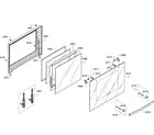 Bosch HBL3560UC/08 door lower diagram