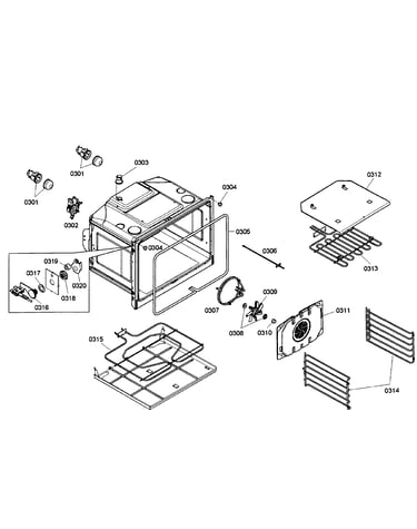 Oven upper
