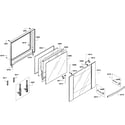 Bosch HBN5650UC/08 door upper diagram