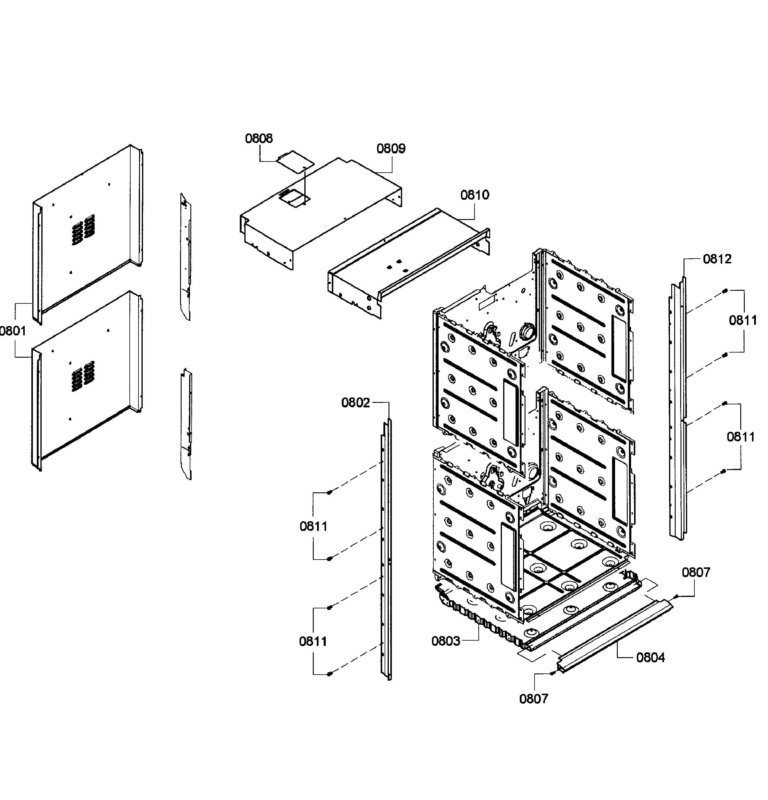 CABINET ASSY