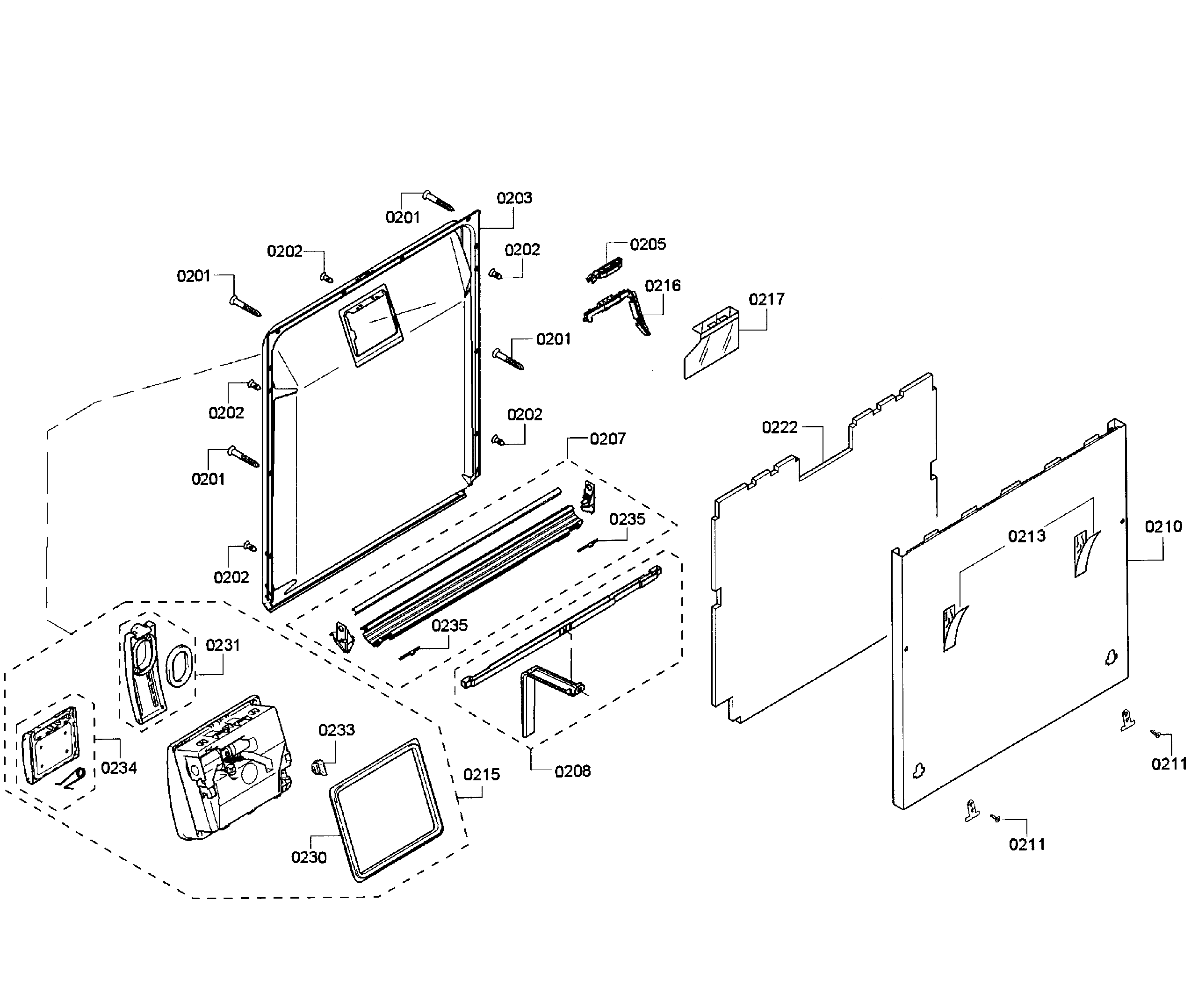 Door assy