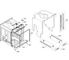 Bosch SHX53T55UC/01 cabinet diagram