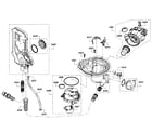 Bosch SHX65T55UC/01 pump assy diagram