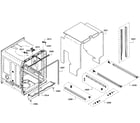 Bosch SHX68T52UC/01 cabinet diagram