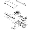 Panasonic DMP-BDT230P cabinet parts diagram