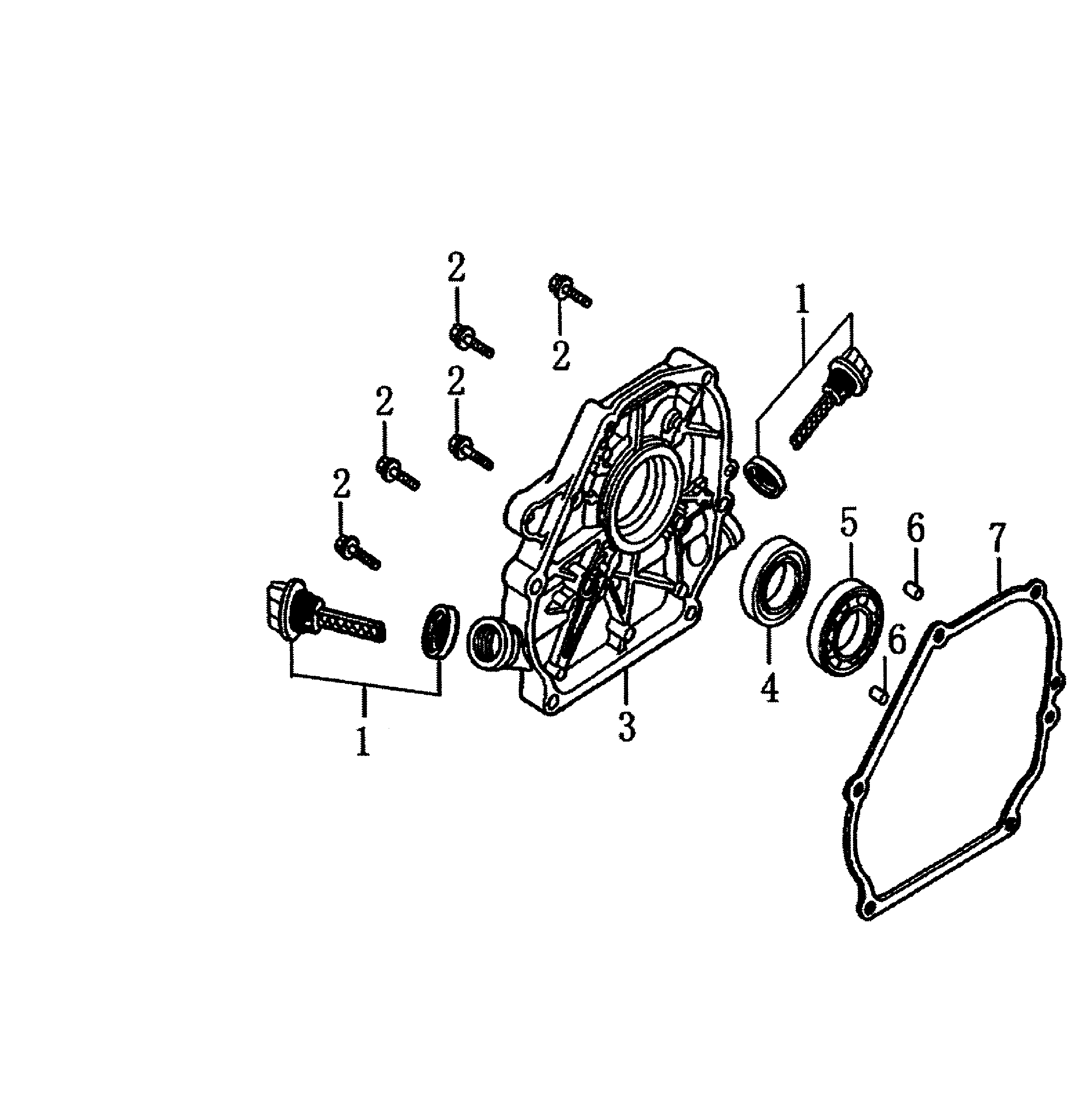 Crankcase cover