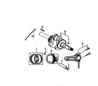 Generac 006412-0 crankshaft/piston diagram
