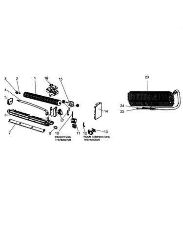 Motor fan assy