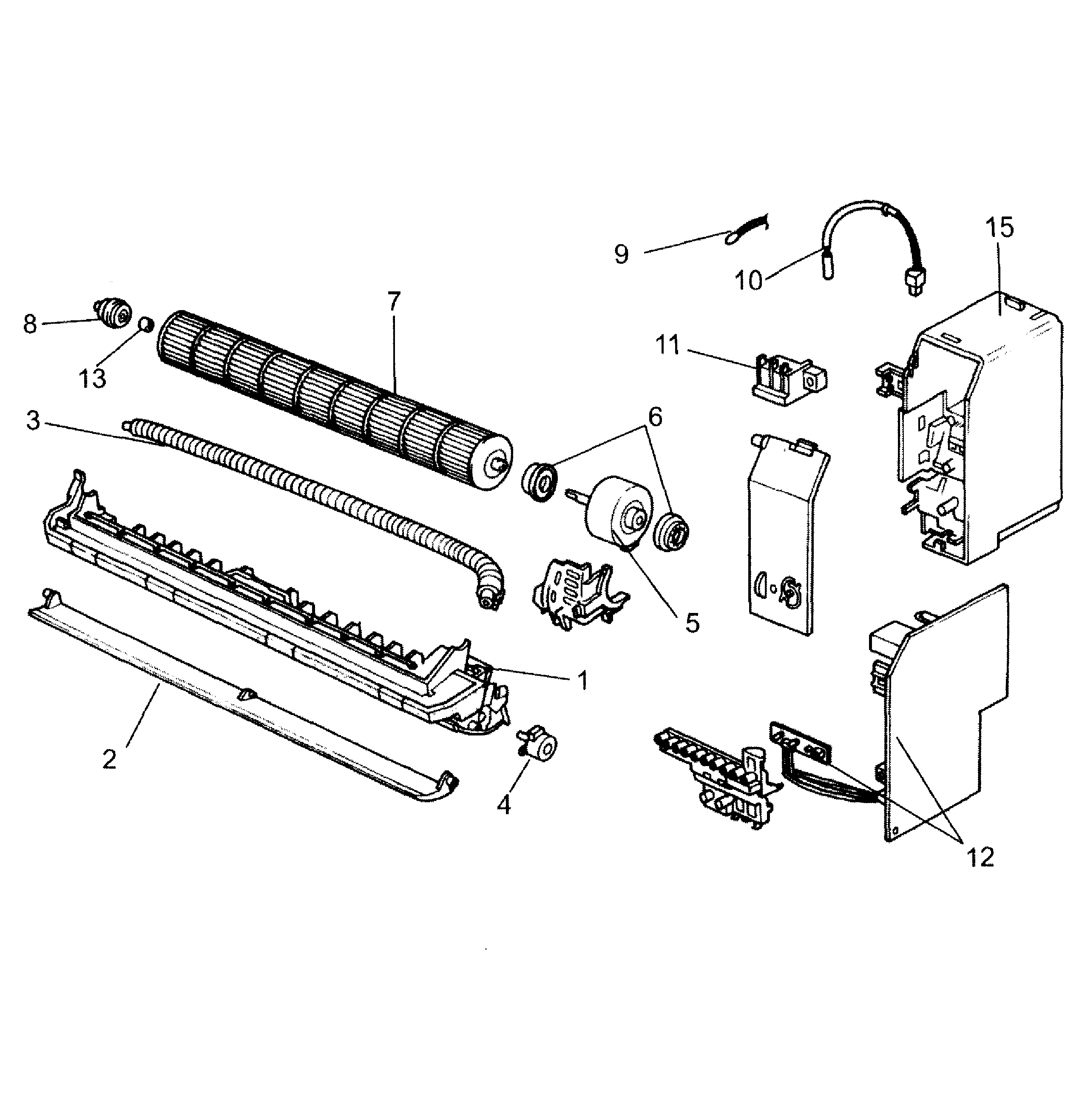 MOTOR FAN ASSY