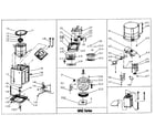 Magic Chef MCSTCW21W2 washer diagram