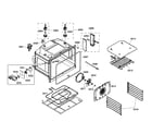 Bosch HBL8450UC/02 oven assy diagram