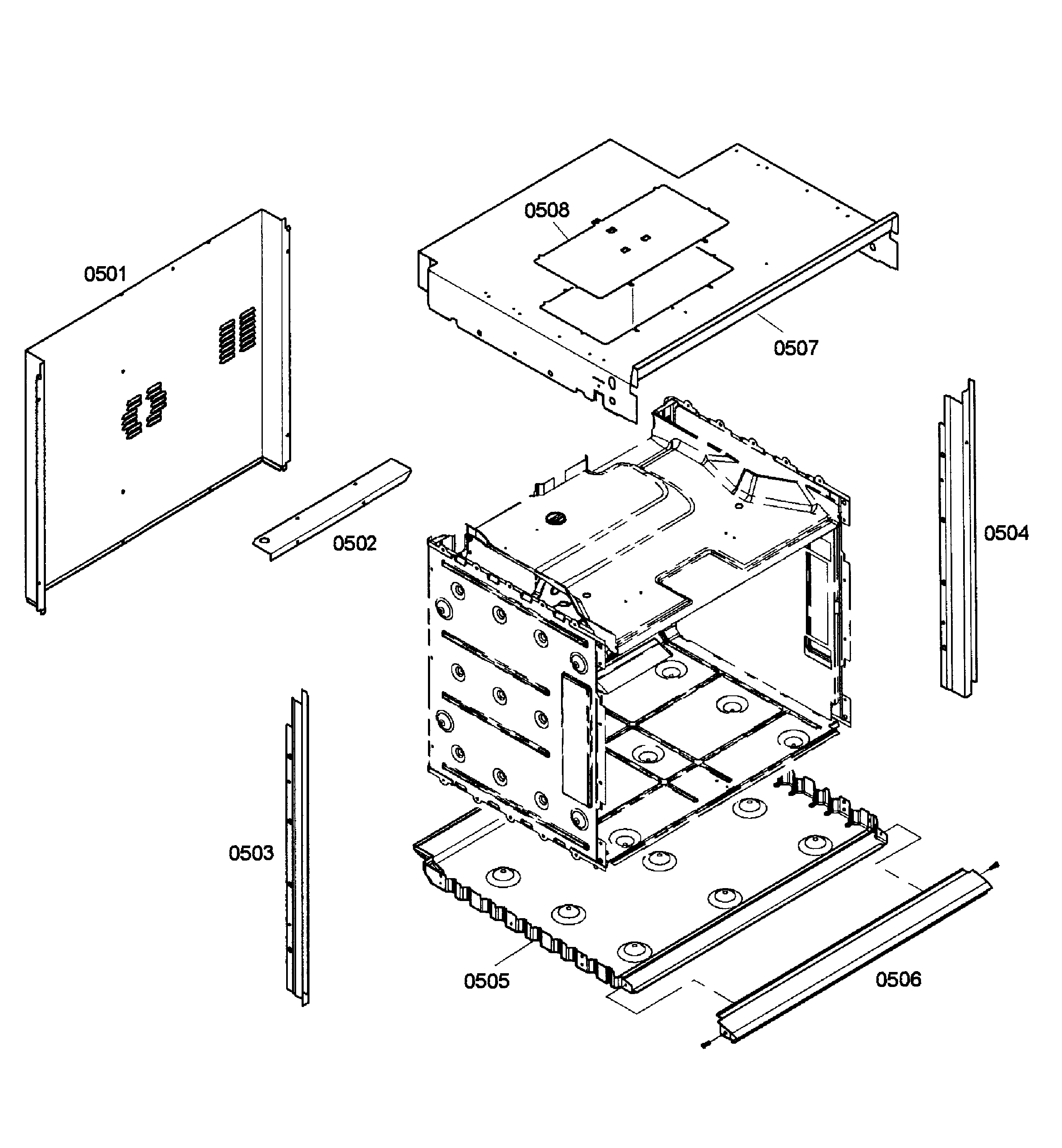 CABINET ASSY