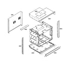 Bosch HBL8450UC/03 cabinet assy diagram