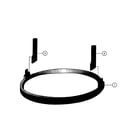 Sony XBR-65X900A stand assy diagram