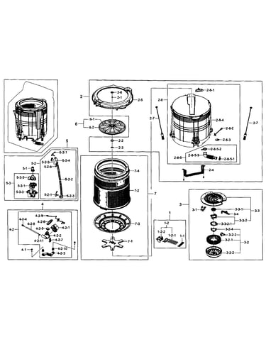 Tub assy