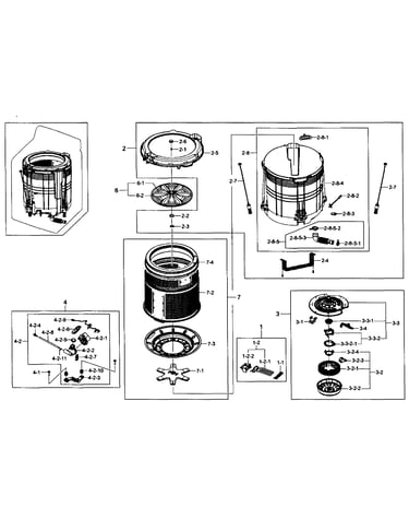 Tub assy