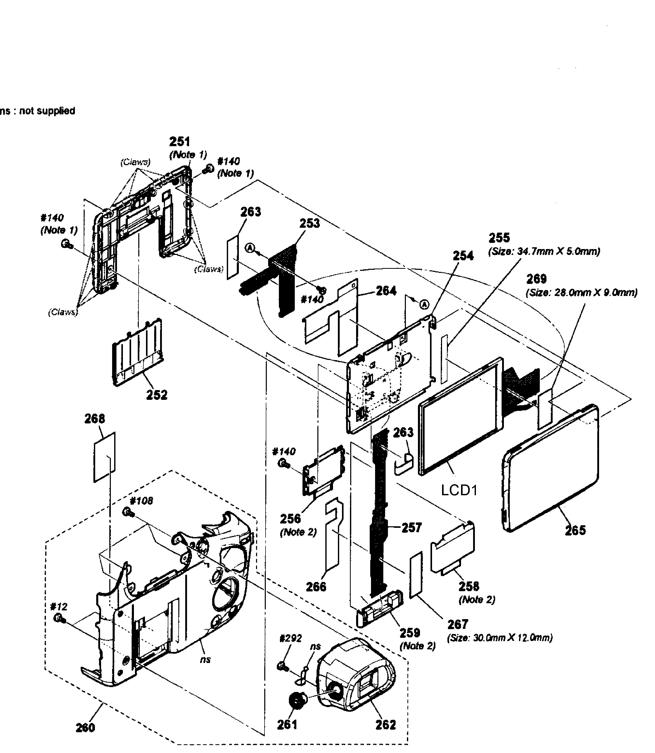 Rear assy
