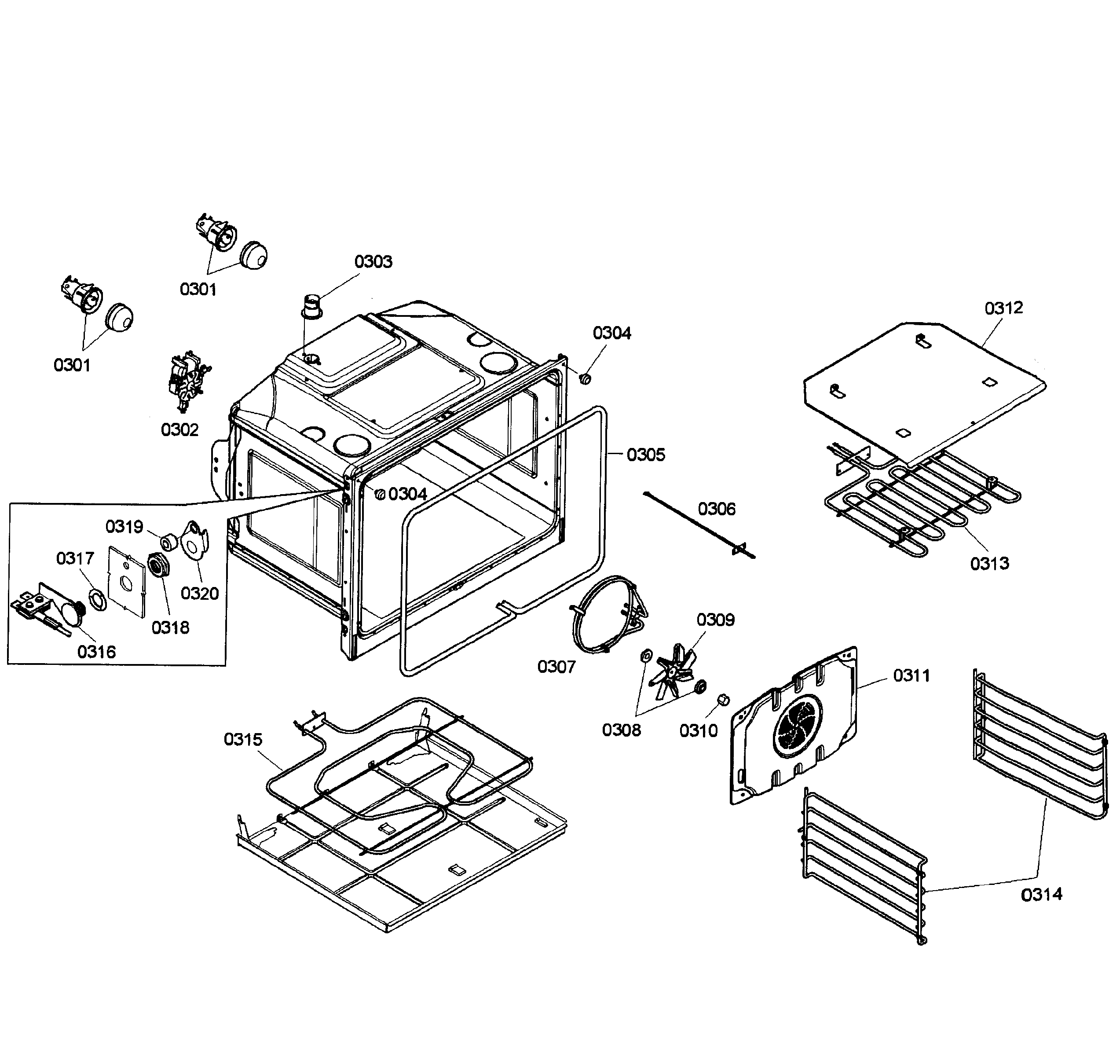 Oven assy