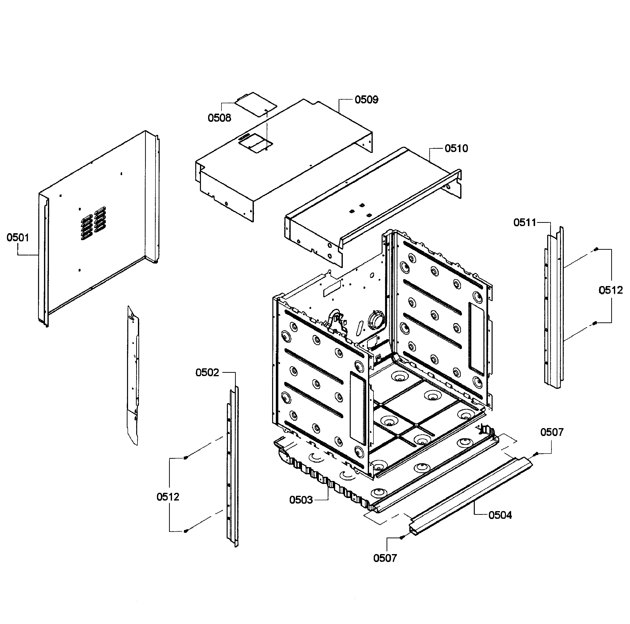 CABINET ASSY