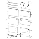 Fisher & Paykel DD603FD-88458-B front panels 2 diagram