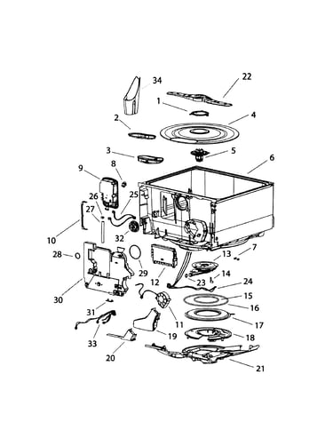 Tub assy