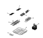 Fisher & Paykel DS603H-88444-B baskets/racks diagram