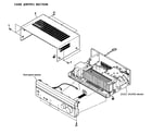 Sony STR-DH740 case assy diagram