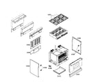 Thermador PD366BS/12 cabinet parts diagram