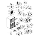 Samsung RF31FMEDBSR/AA-01 refrigerator diagram