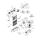 Samsung RF31FMESBSR/AA-01 cabinet parts diagram