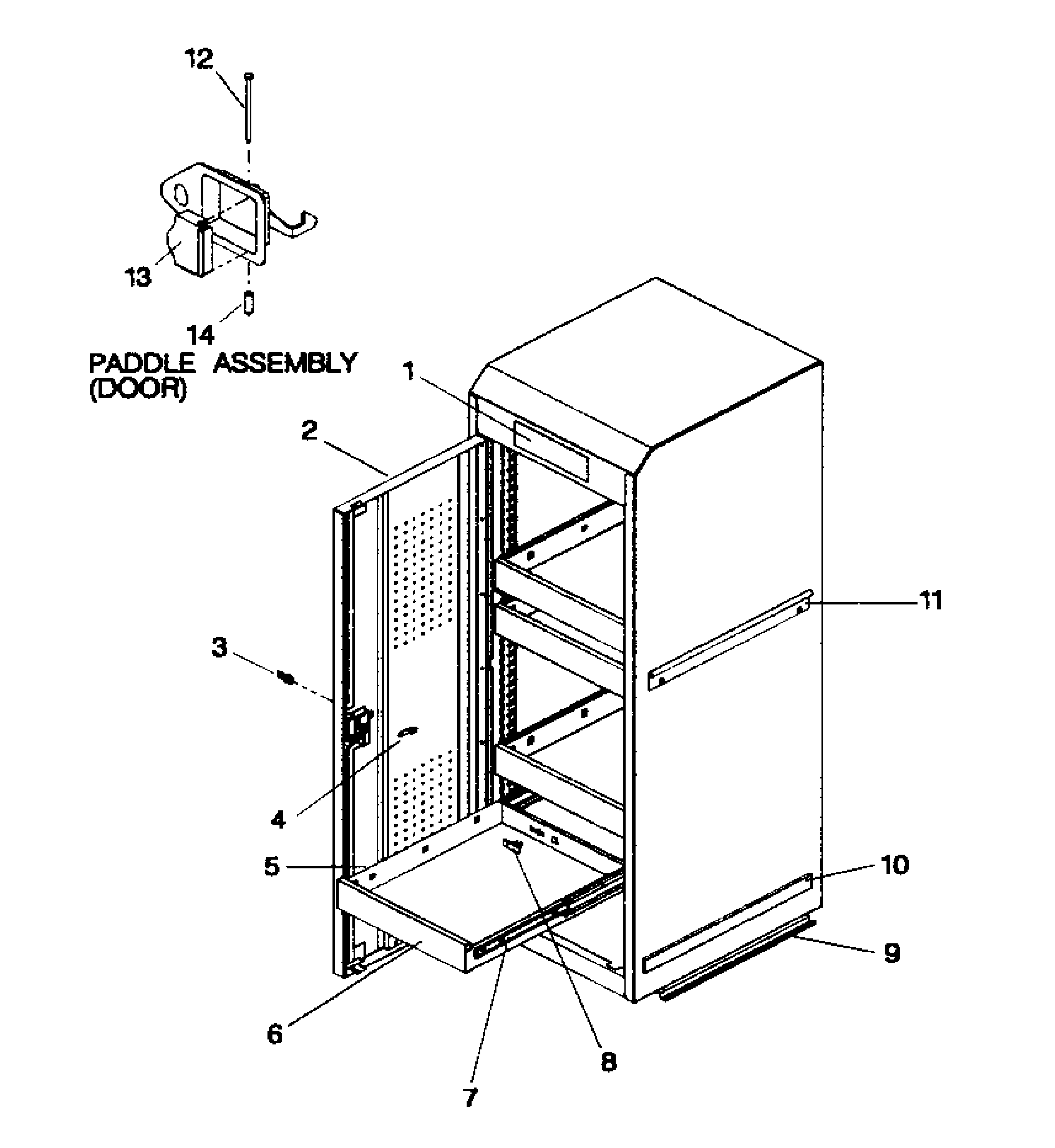 Side cabinet