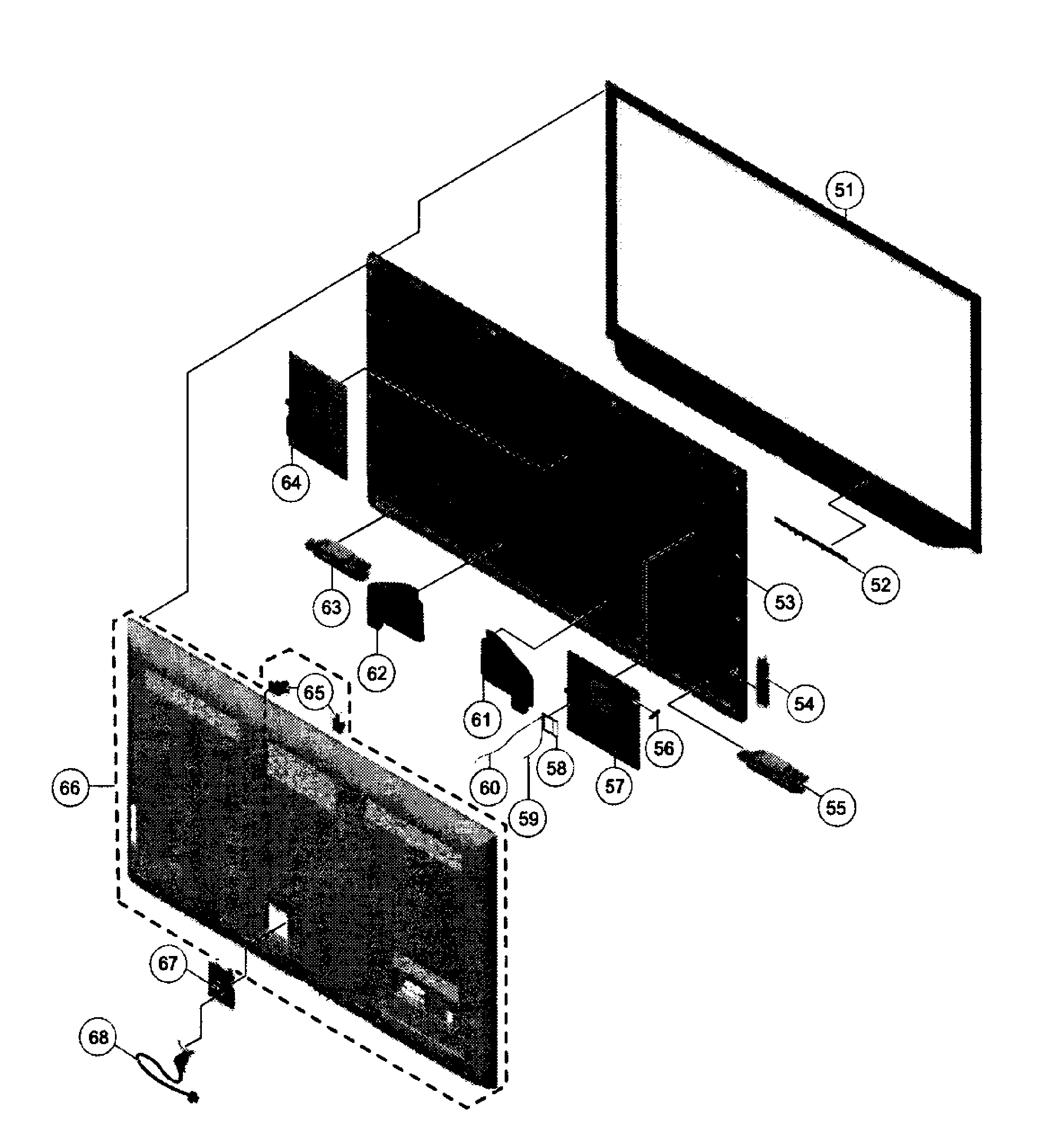 CABINET ASSY