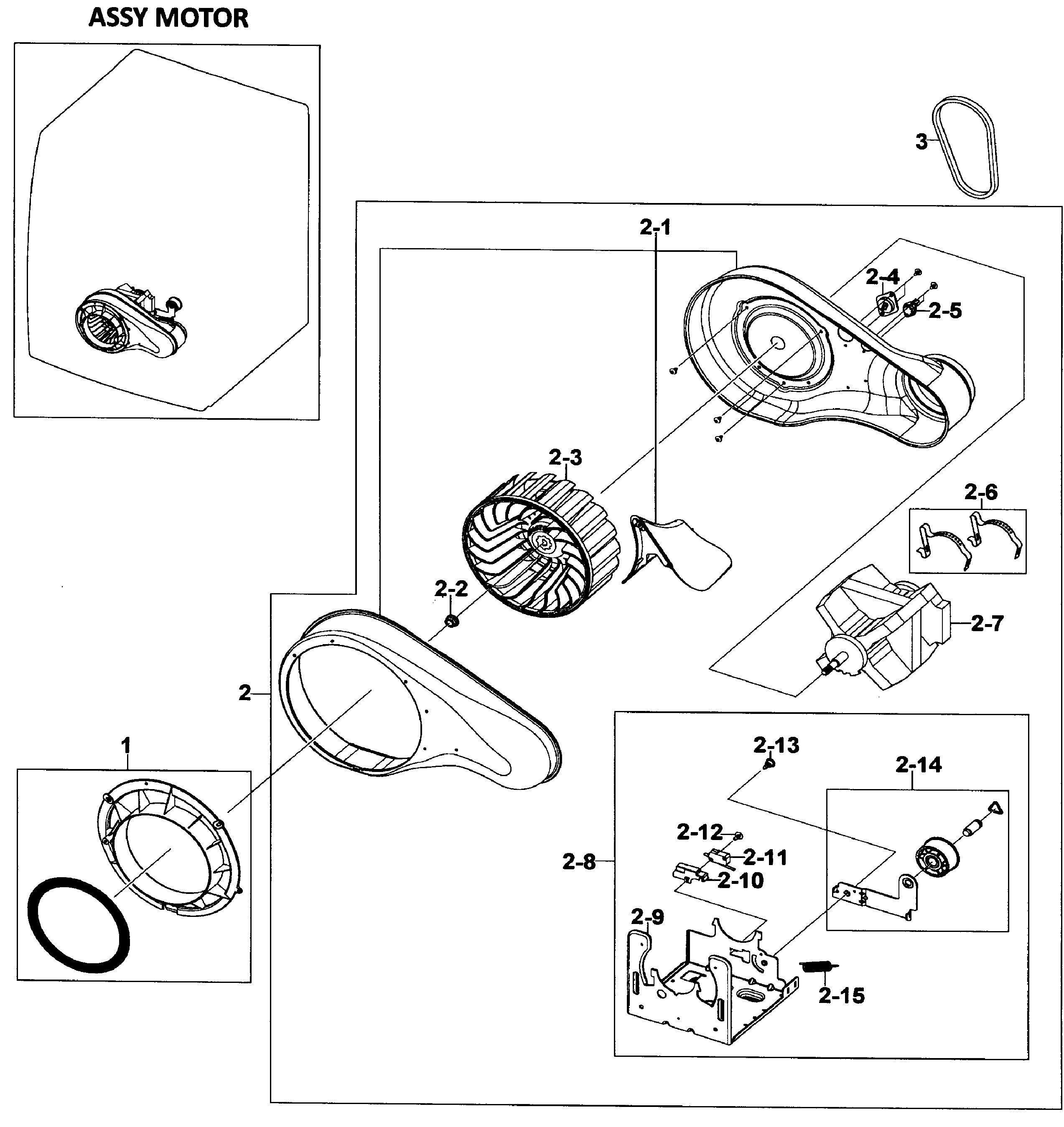 Motor assy