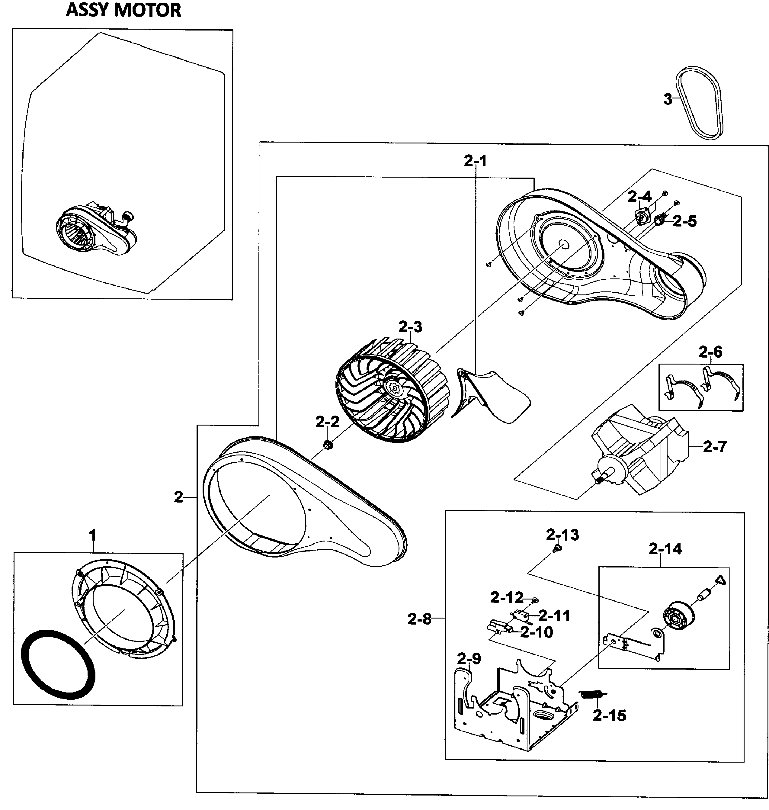 Motor assy