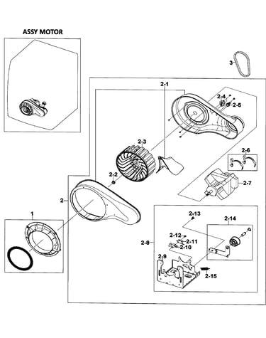 Motor assy