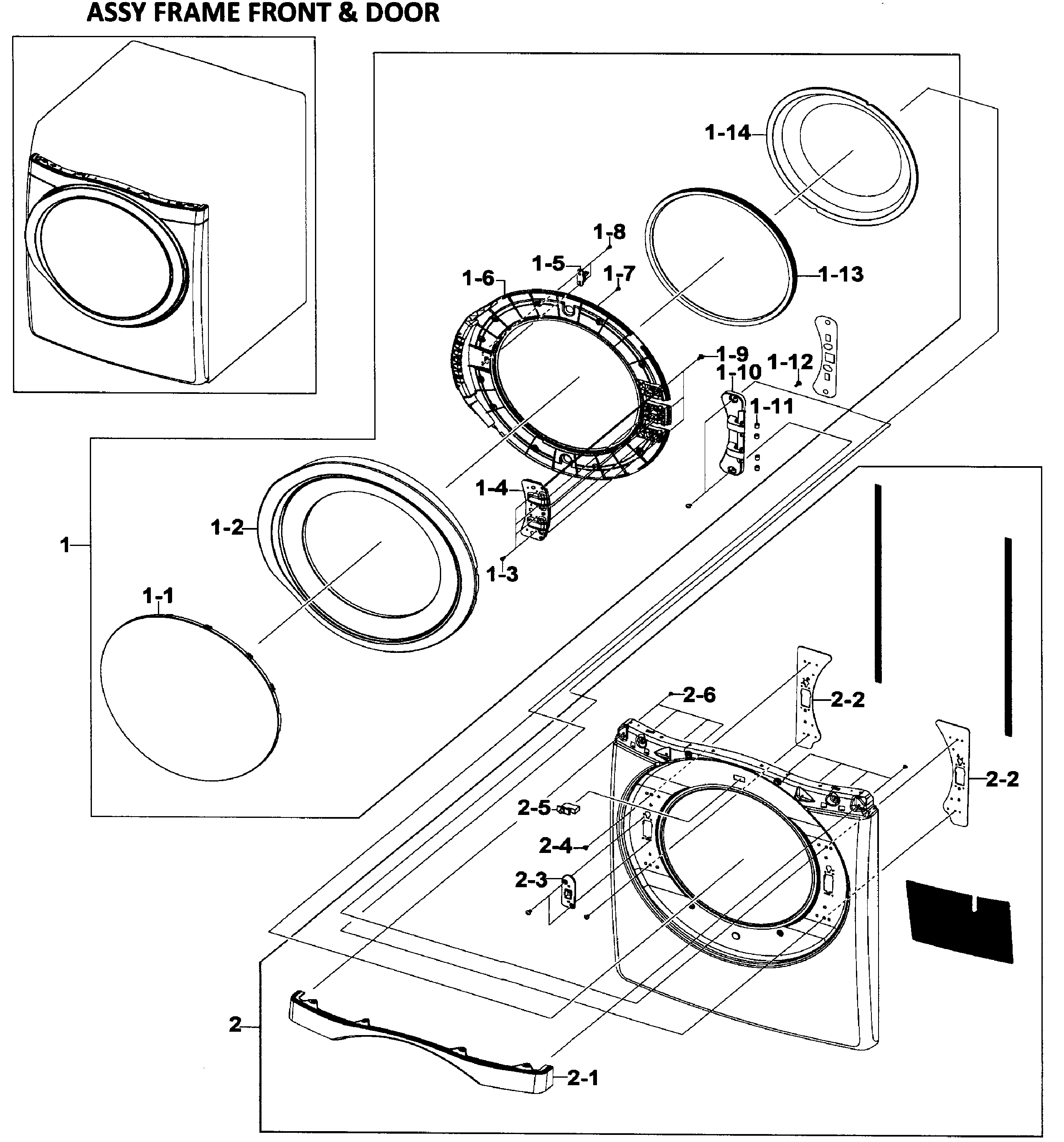 FRONT/DOOR ASSY