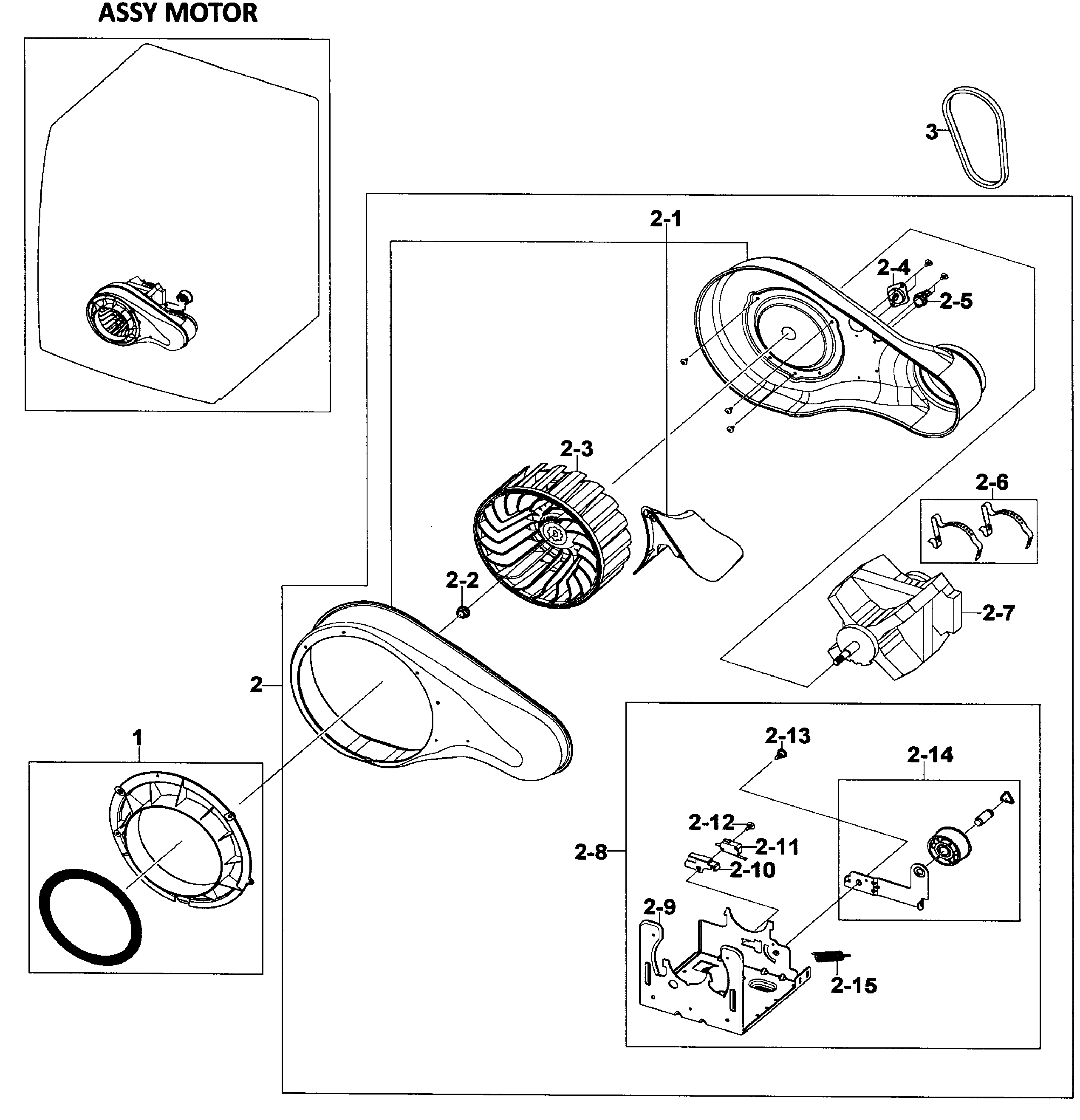 Motor assy