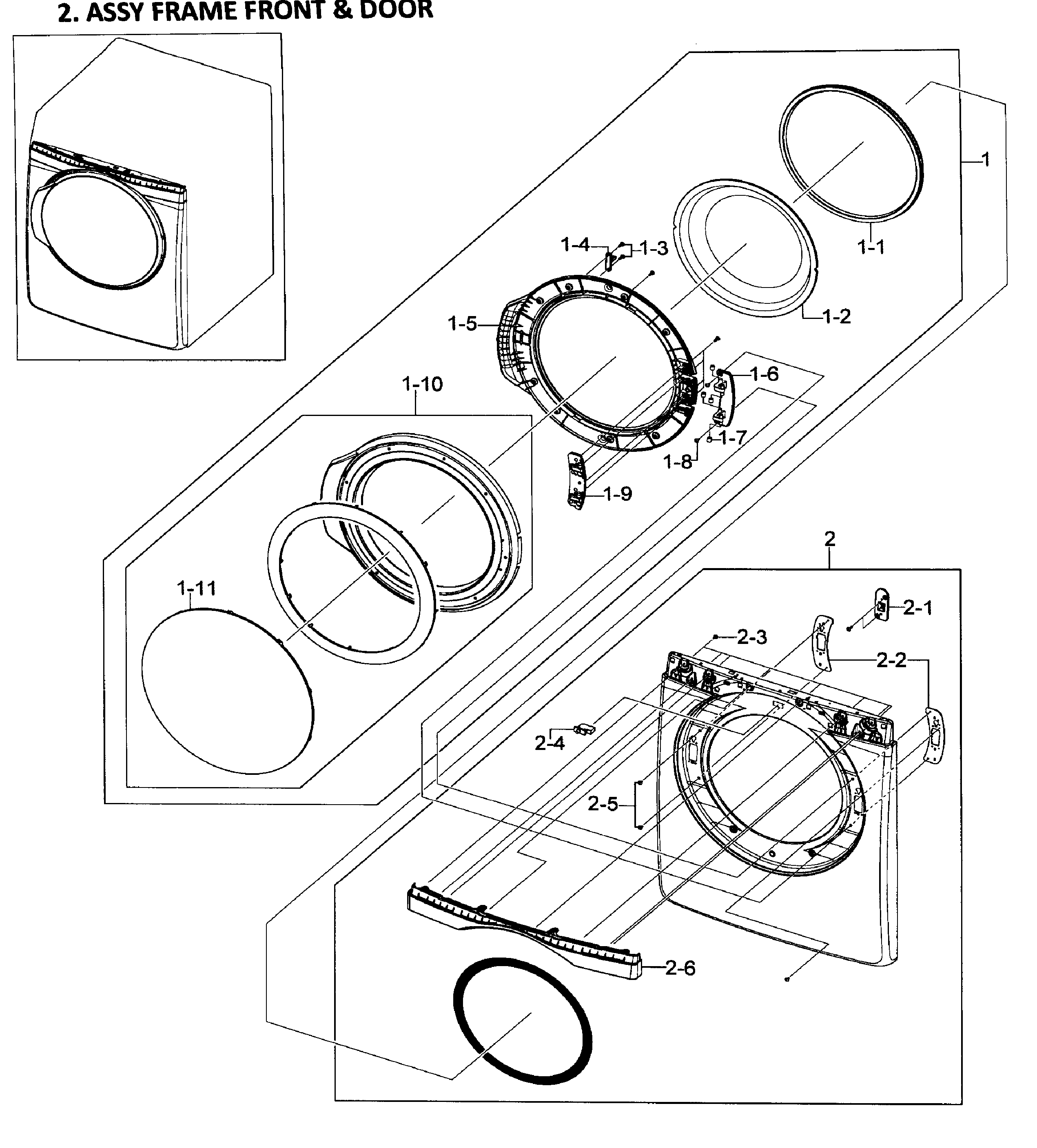 FRONT/DOOR ASSY