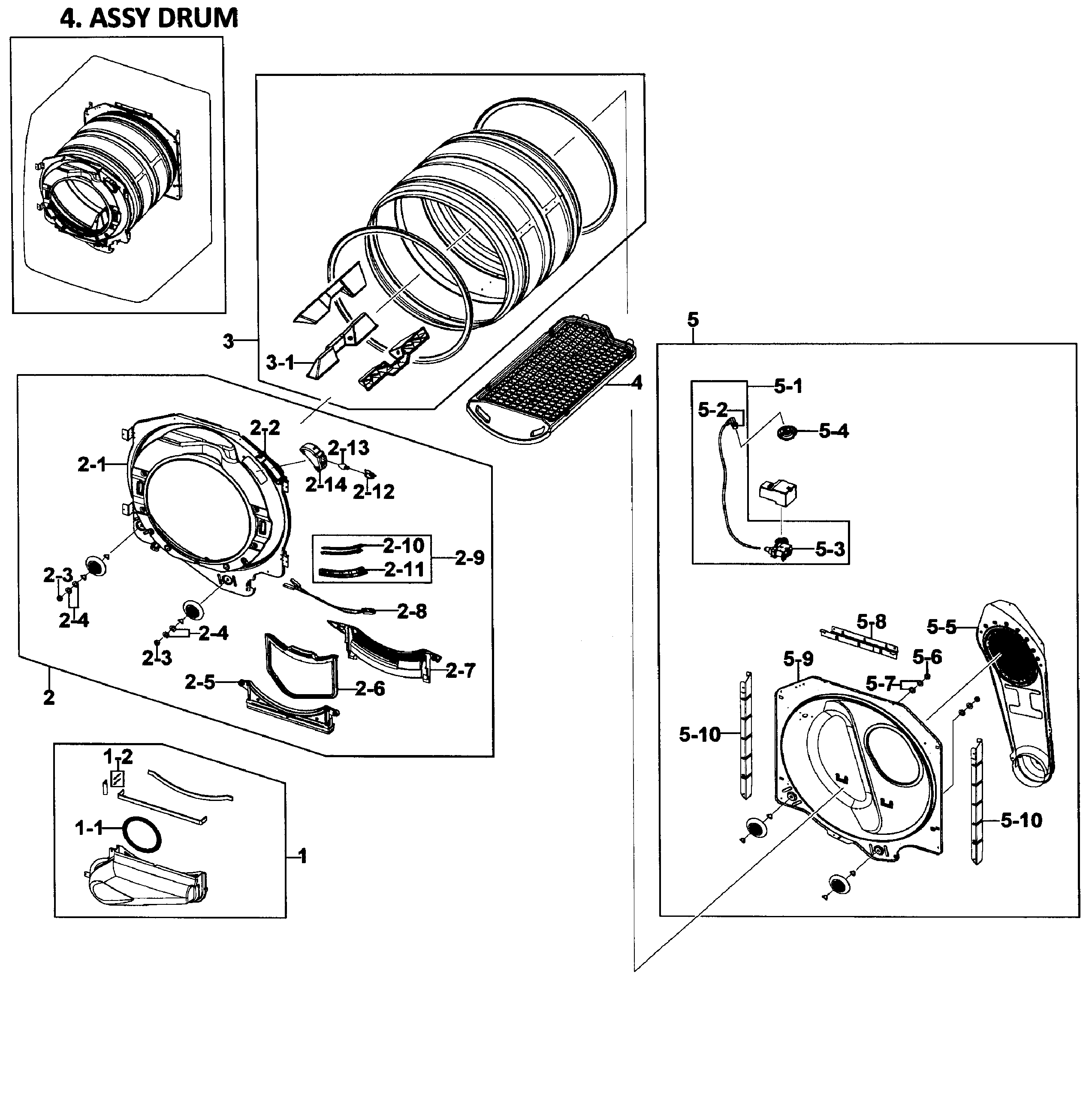 Drum assy