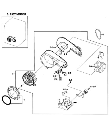 Motor assy