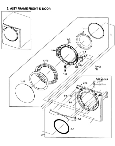 Front/door assy